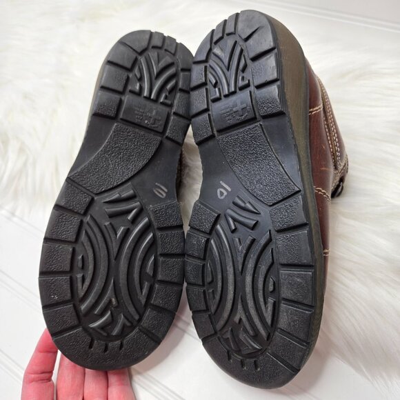 VTG Dr. Martens Shoes 9806 Men's Size 5, Women's Size 6, 37 EU Brown Leather Chu - Picture 9 of 10